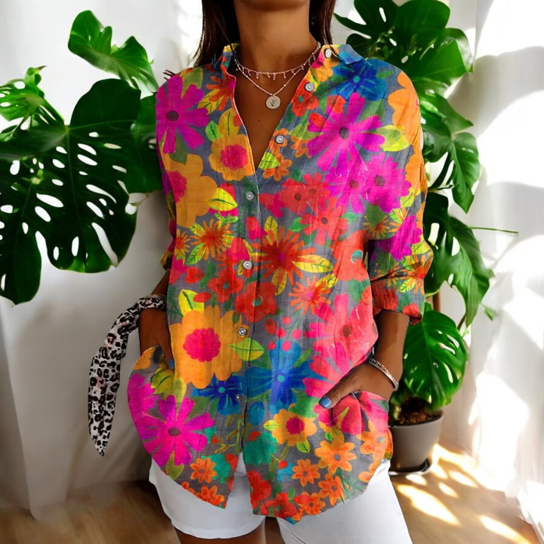 Marcela | Romantic Floral Blouse