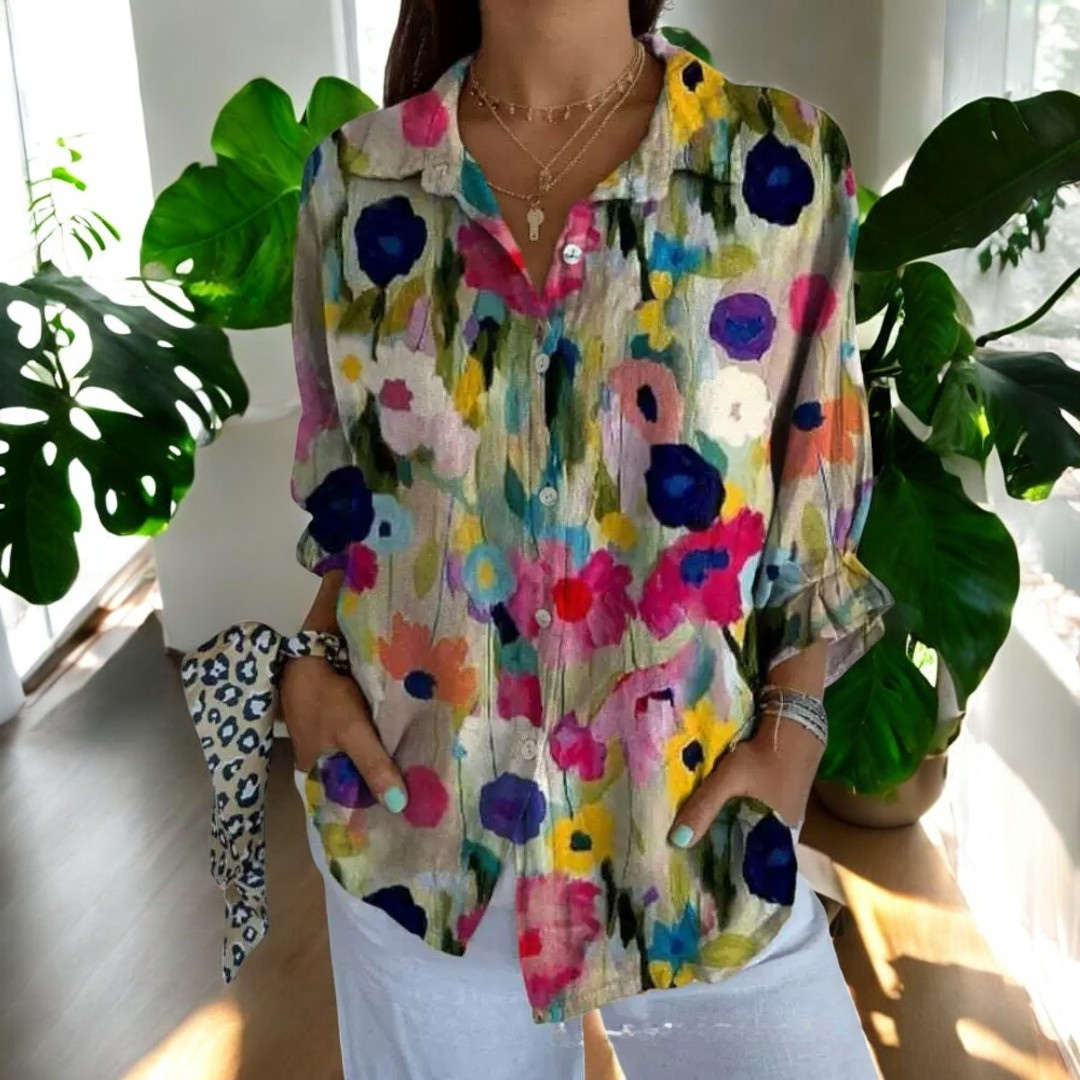 Marcela | Romantic Floral Blouse