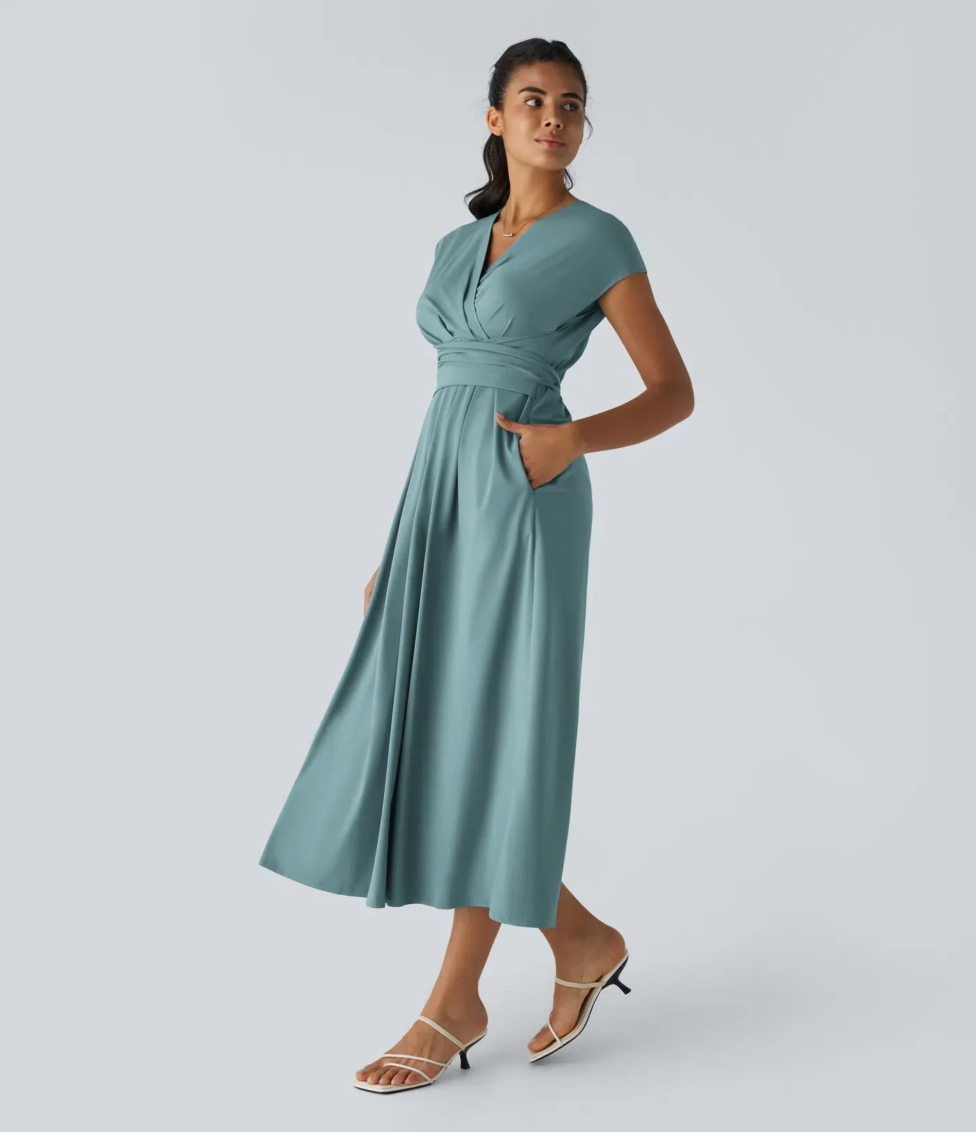 Liora – Rochie midi lejeră pentru zile călduroase