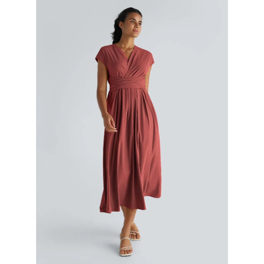 Liora – Rochie midi lejeră pentru zile călduroase