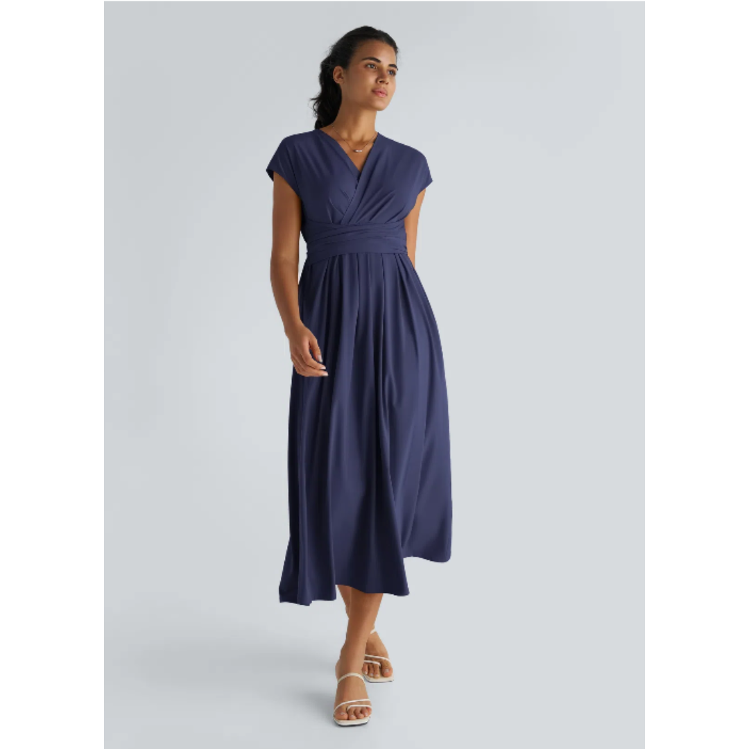 Liora – Rochie midi lejeră pentru zile călduroase