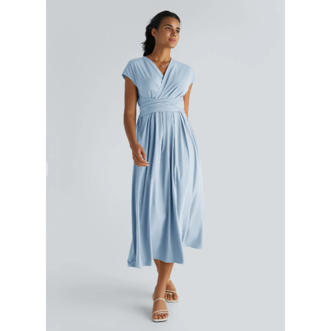 Liora – Rochie midi lejeră pentru zile călduroase