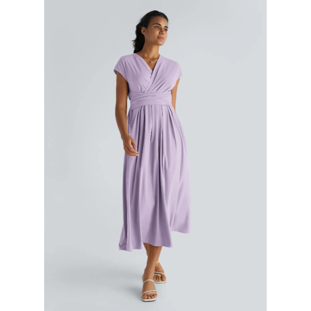 Liora – Rochie midi lejeră pentru zile călduroase