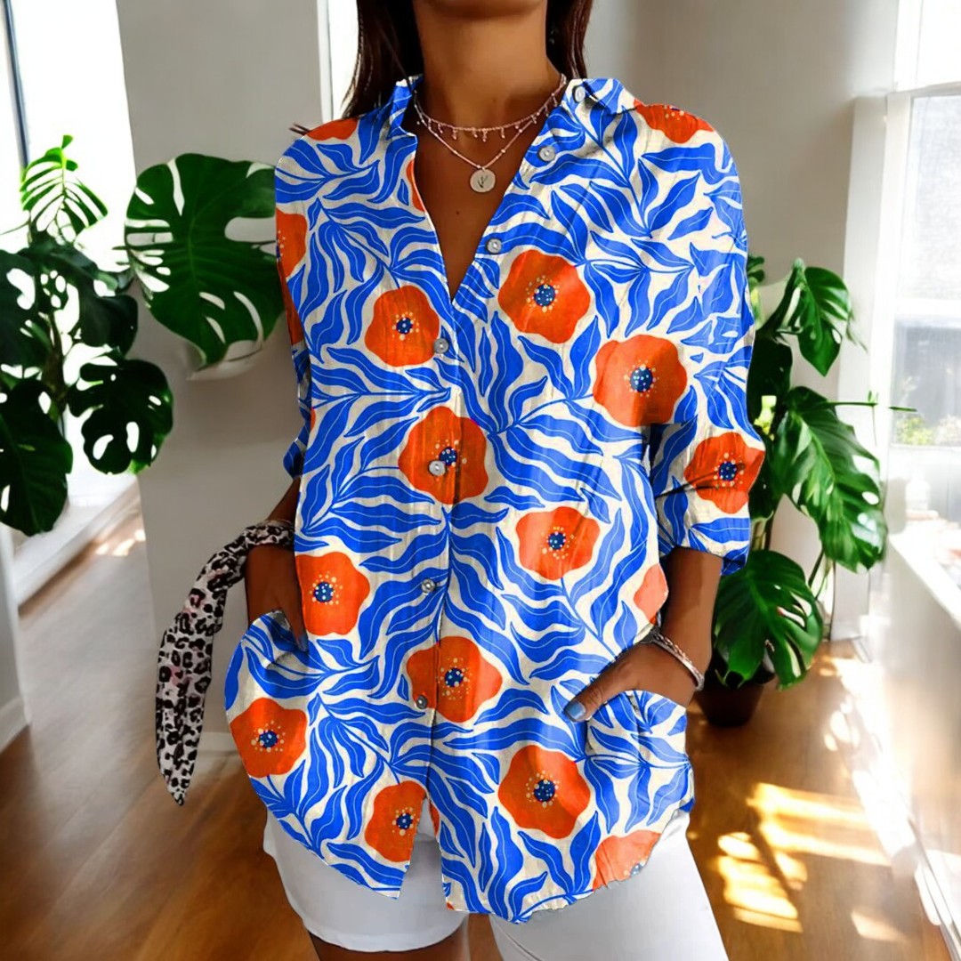 Marcela | Romantic Floral Blouse