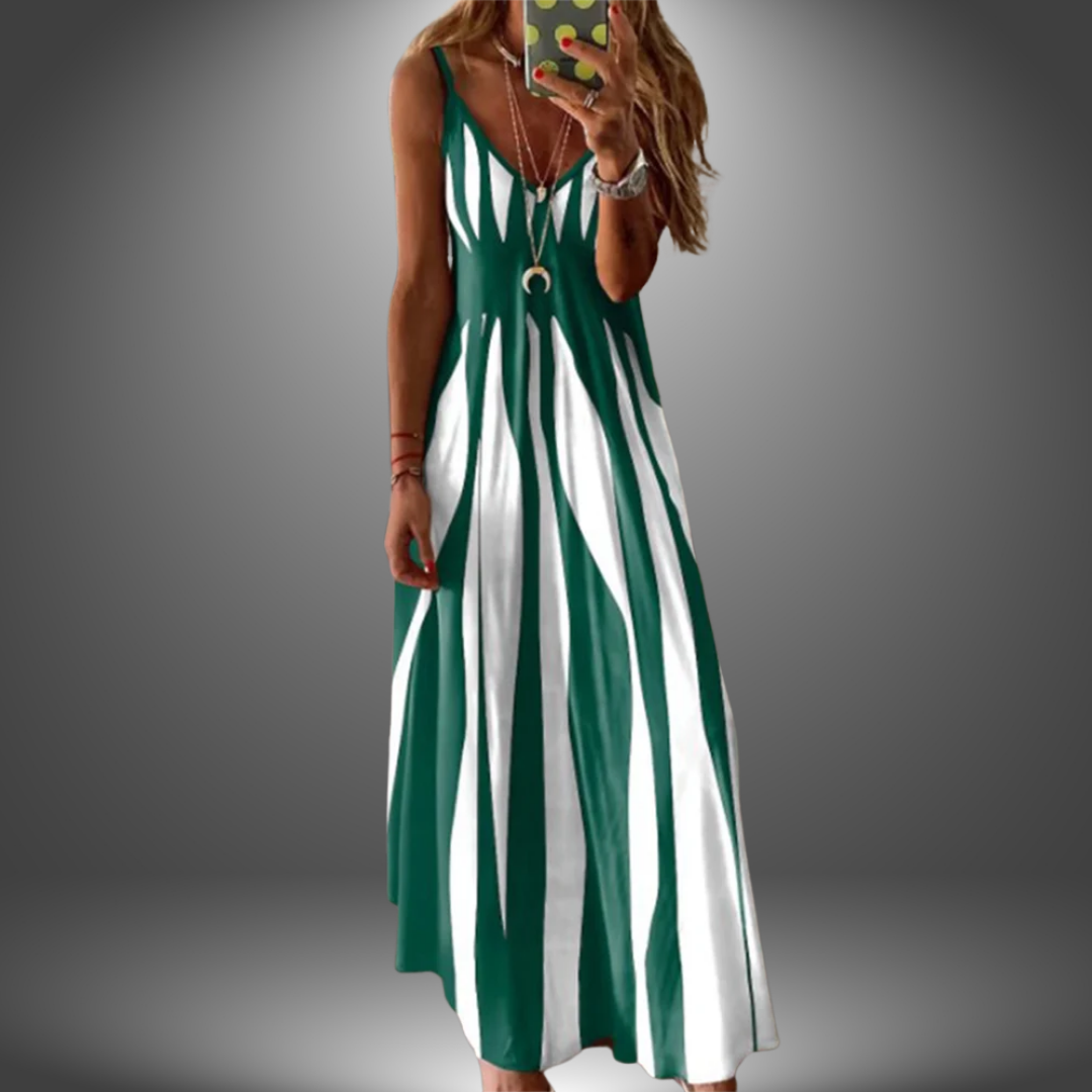 Angela | Rochie Lungă Casual, Handmade