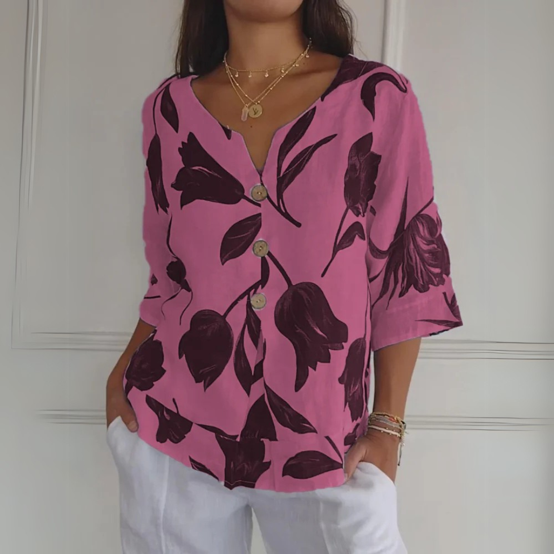 Klára | Tunică modernă cu imprimeu pentru un stil confortabil și elegant