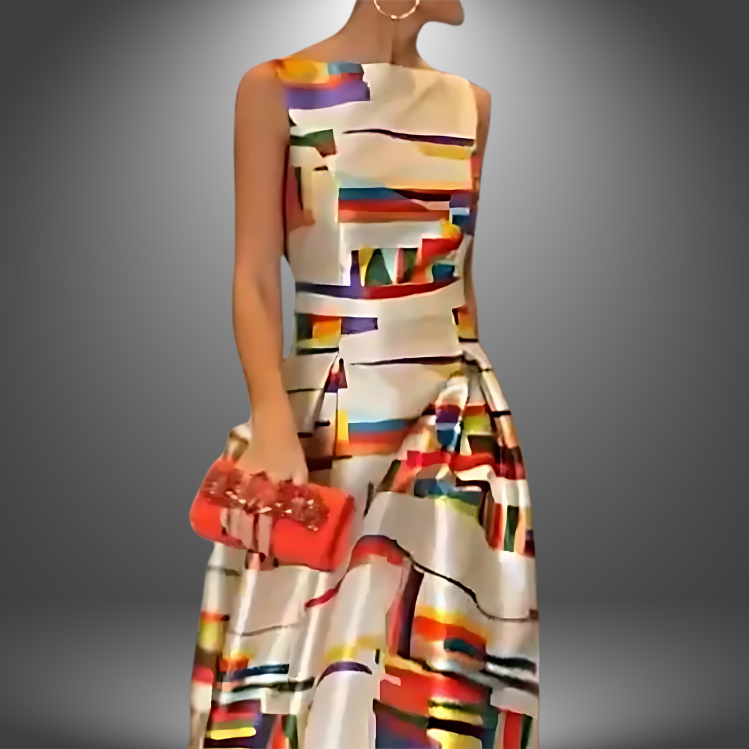 Misa | Rochie Lungă Casuală, Artizanală