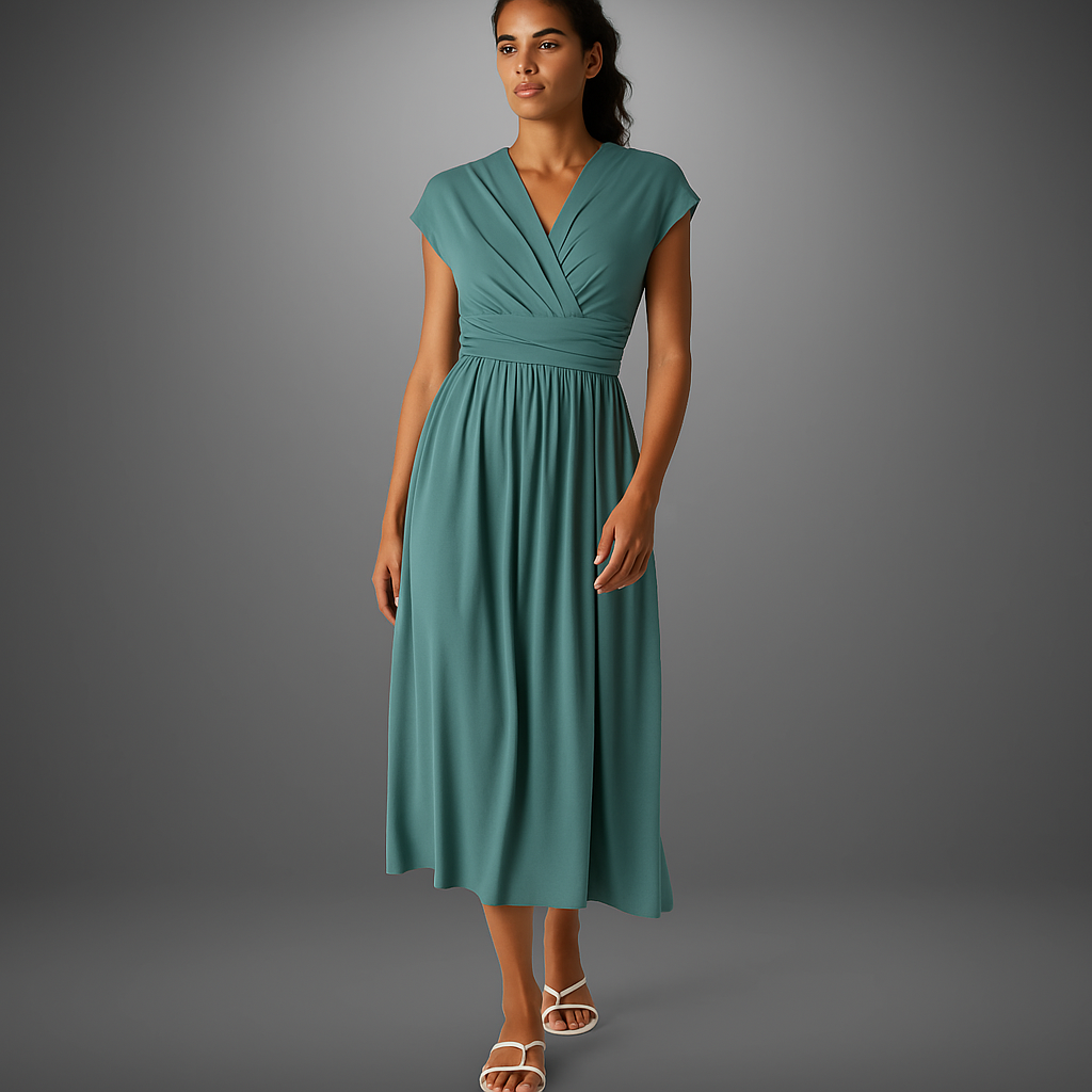 Liora – Rochie midi lejeră pentru zile călduroase