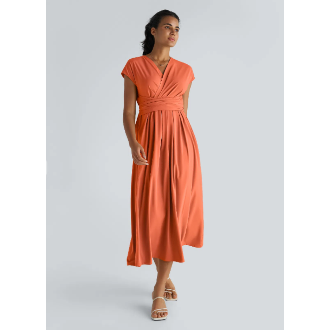 Liora – Rochie midi lejeră pentru zile călduroase