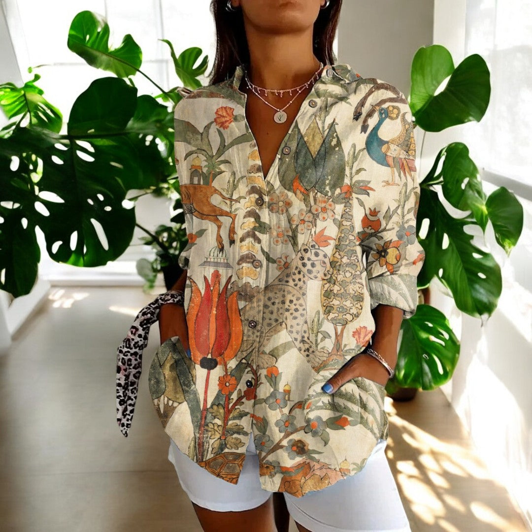 Marcela | Romantic Floral Blouse