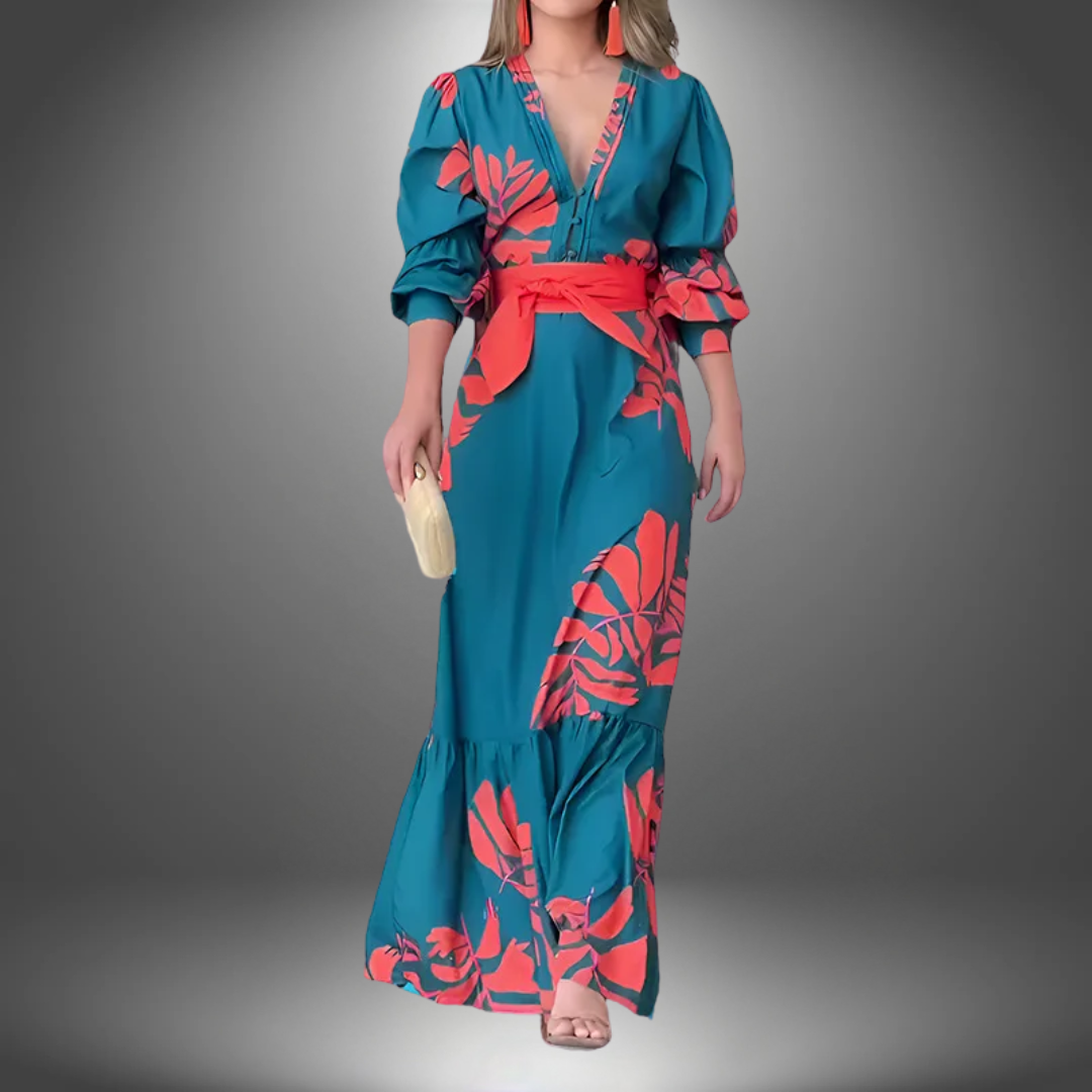 Sarah | Flattering V-Neck Dress