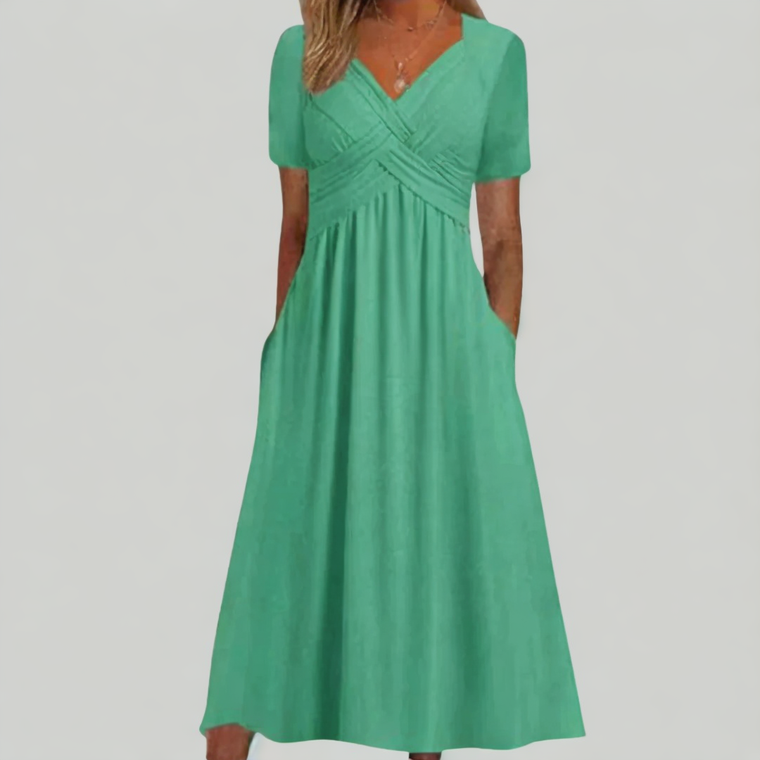 Malena - Rochie Elegantă cu Design Avantajos